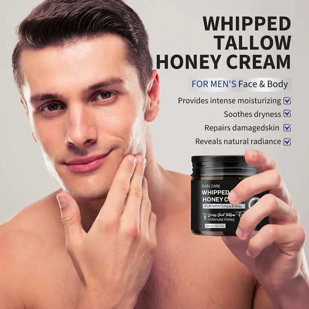 Whipped Tallow & Honey Face Cream™