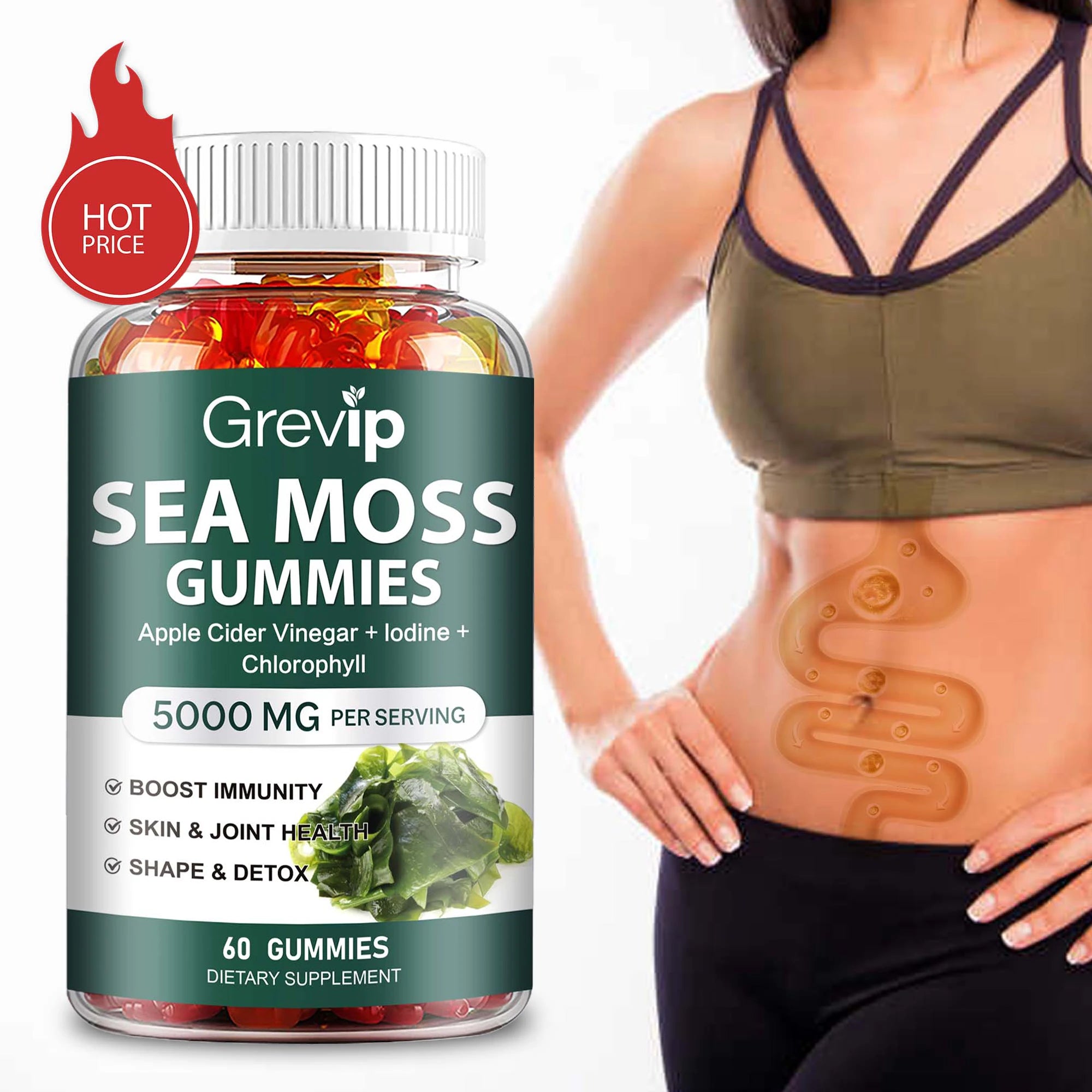 Premium Sea Moss Gummies™